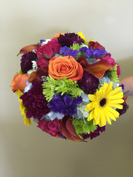 Colorful Bridal Bouquet Flower Power, Florist Davenport FL